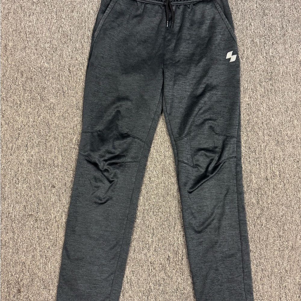 Gray Jogger Sweatpants with Logo